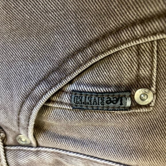 vintage high-waisted wide leg Lee jeans - Picture 4 of 5